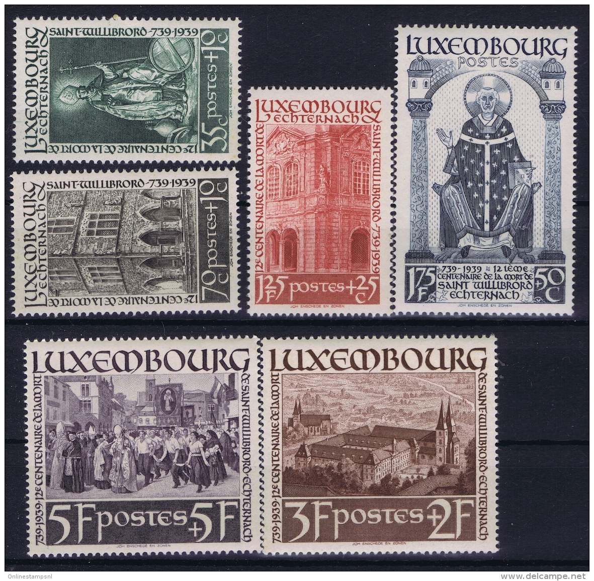 Luxembourg : Mi Nr 309 - 314 Postfrisch/neuf Sans Charniere /MNH/**  1938 - Ungebraucht