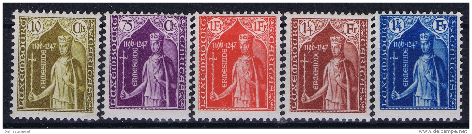 Luxembourg : Mi Nr 245 - 249 MH/* Flz/ Charniere  1932 - Nuovi