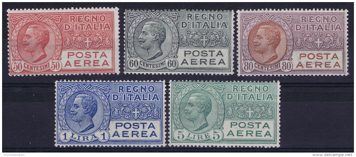 Italy : Sa A2a - A 7 Postfrisch/neuf Sans Charniere /MNH/** 1926-1928 - Airmail