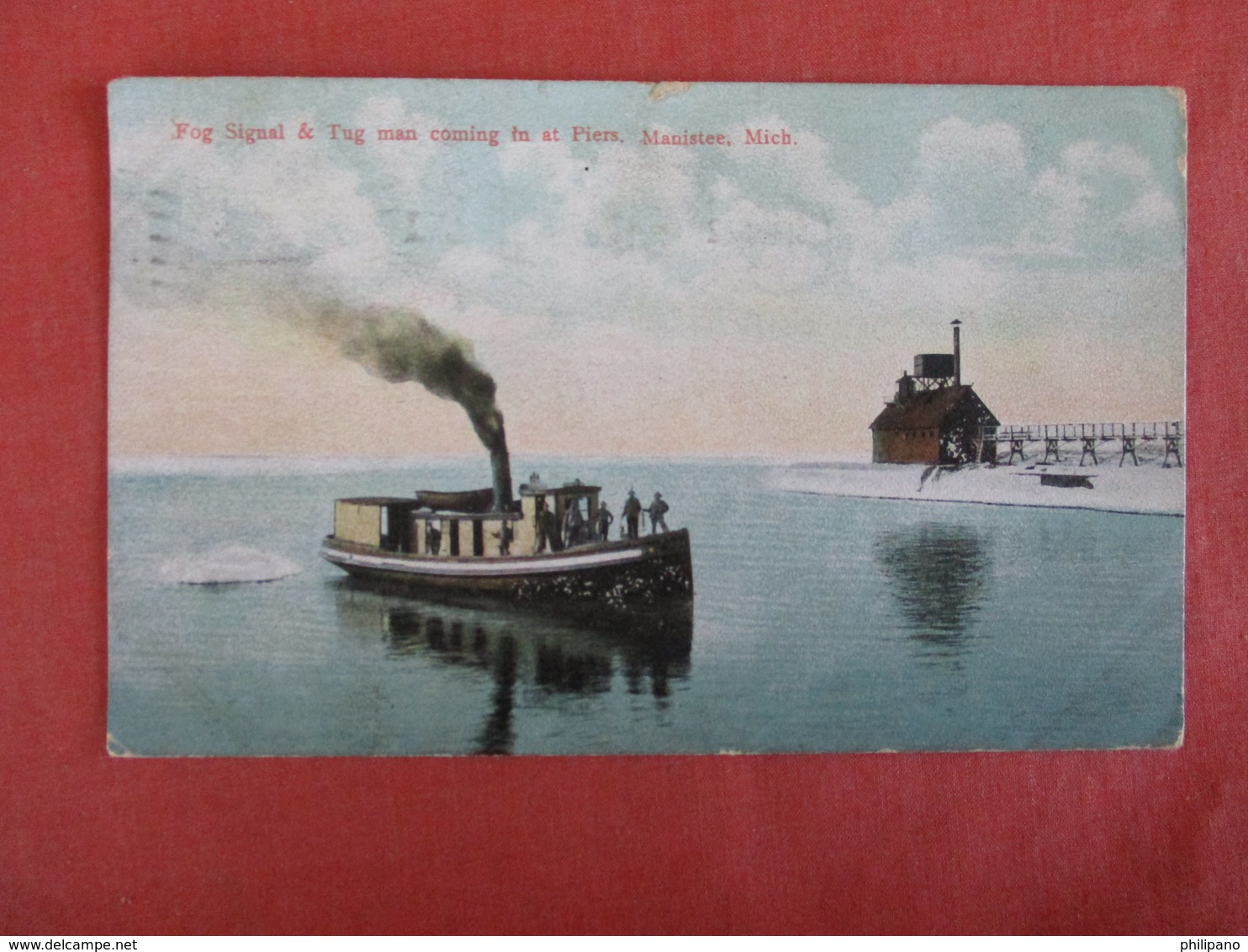 Tugboats Fog Signal  Manistee  Michigan > Ref 3022 - Remorqueurs