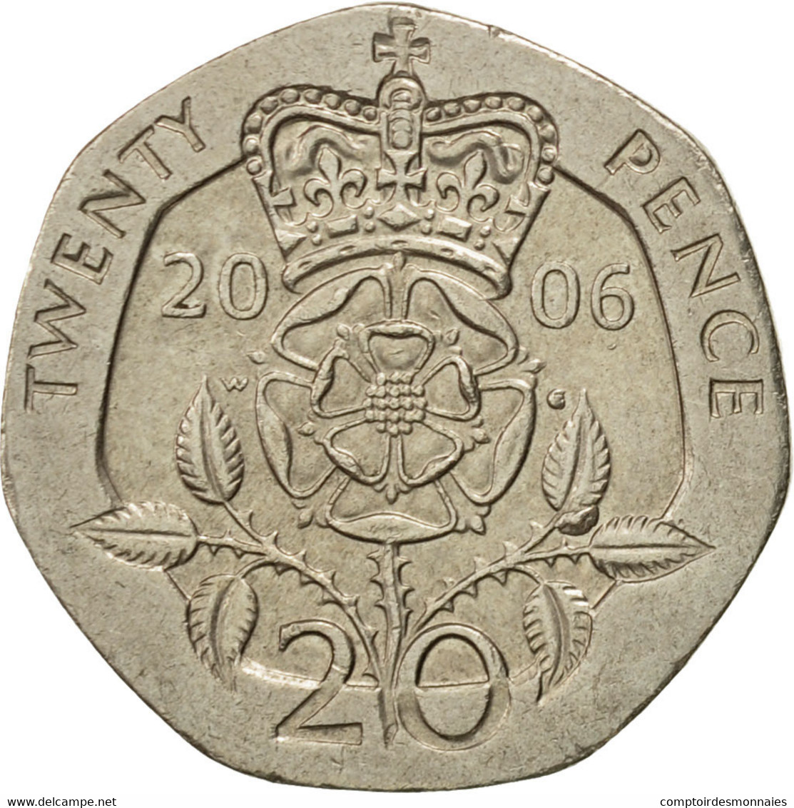 Monnaie, Grande-Bretagne, Elizabeth II, 20 Pence, 2006, TTB, Copper-nickel - 20 Pence