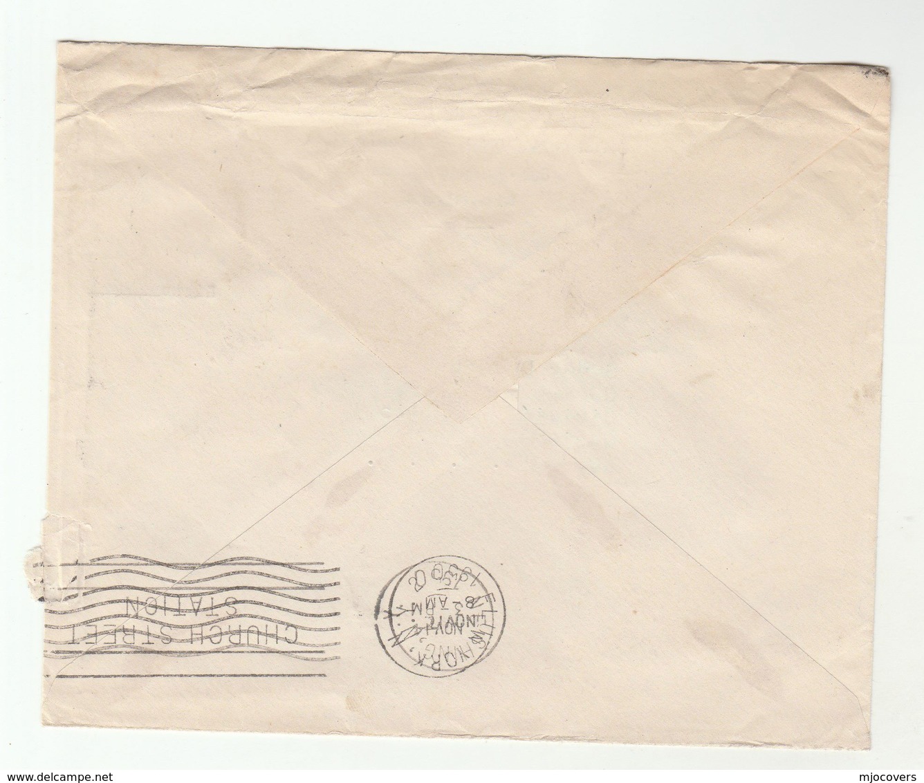 1950  'DELIVERY DELAYED' Colombia To United Nations COVER From MINISTRY OF AGRICULTURE To UN RADIO DIVISION  NY USA - Colombia