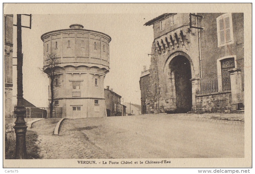 Bâtiments Et Architecture - Château D'eau - Verdun - Châteaux D'eau & éoliennes