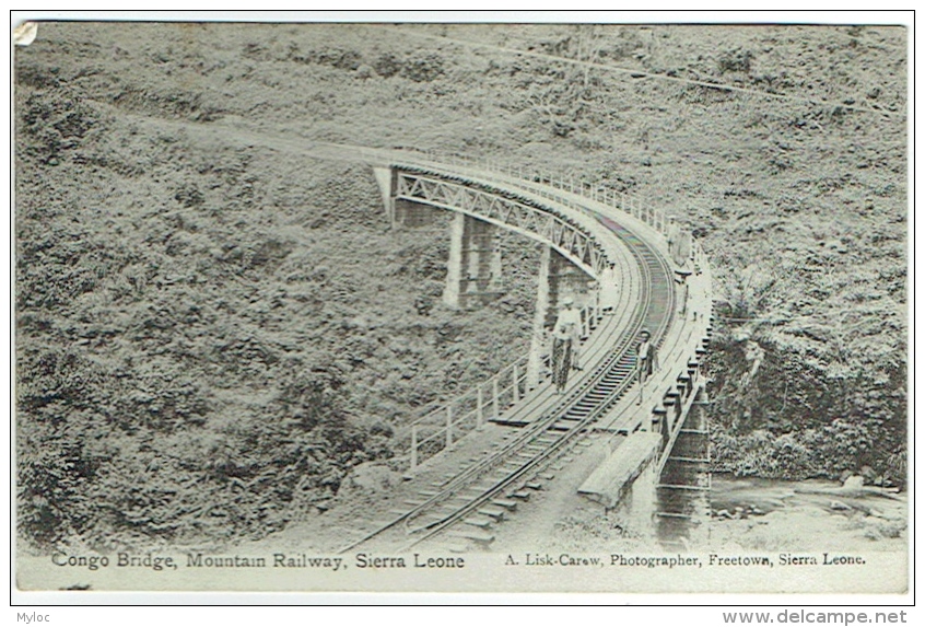 Sierra Leone. Congo Bridge. Mountain Railway. - Sierra Leone