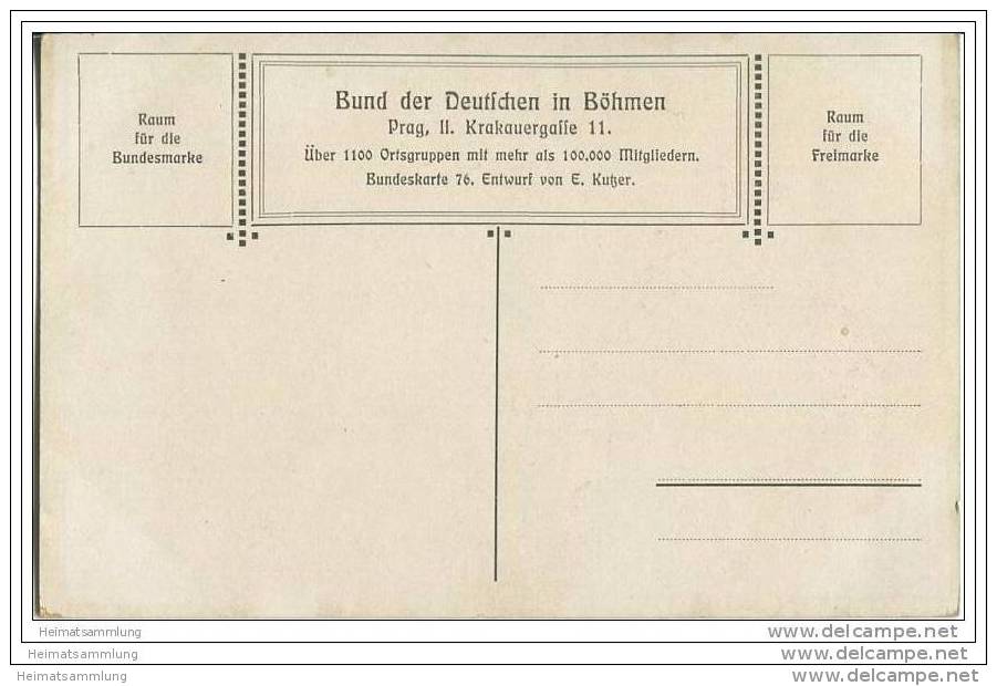 Es Zogen Drei Burschen ... - Ernst Kutzer - Bund Der Deutschen In Böhmen Nr. 76 - Kutzer, Ernst