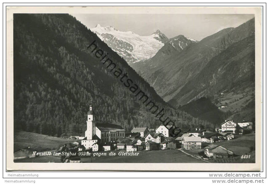 Neustift - Foto-AK - Verlag Chizzali Innsbruck Gel. 1953 - Neustift Im Stubaital