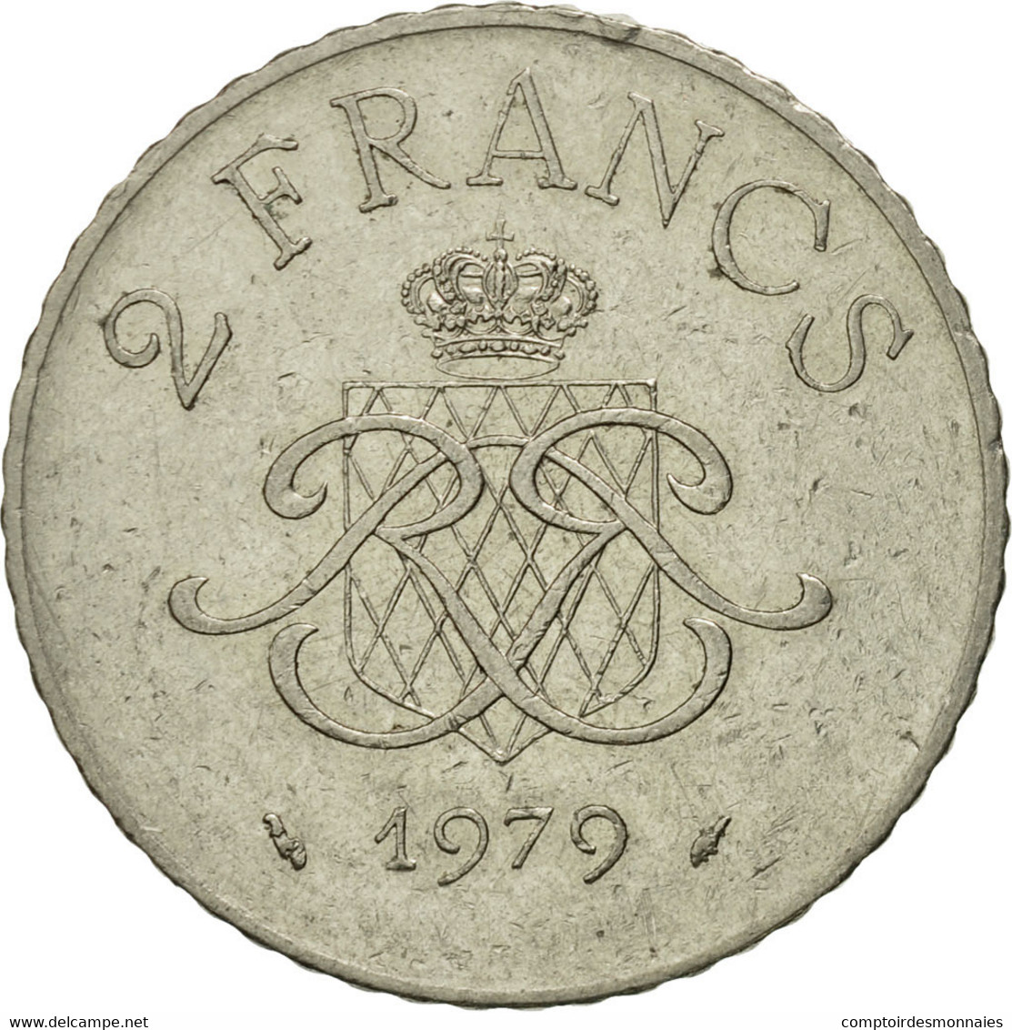 Monnaie, Monaco, Rainier III, 2 Francs, 1979, TB+, Nickel, KM:157, Gadoury:151 - 1960-2001 Nouveaux Francs