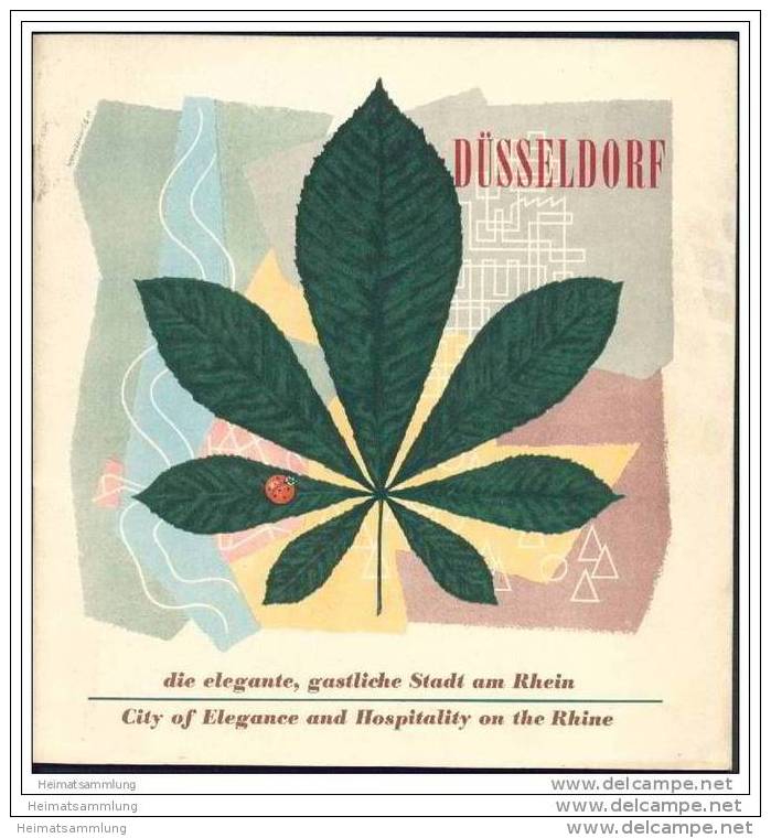 Düsseldorf 50er Jahre - 52 Seiten Mit 42 Abbildungen Und Illustrationen Von Wolf Dieter Zimmermann - Renania Del NW