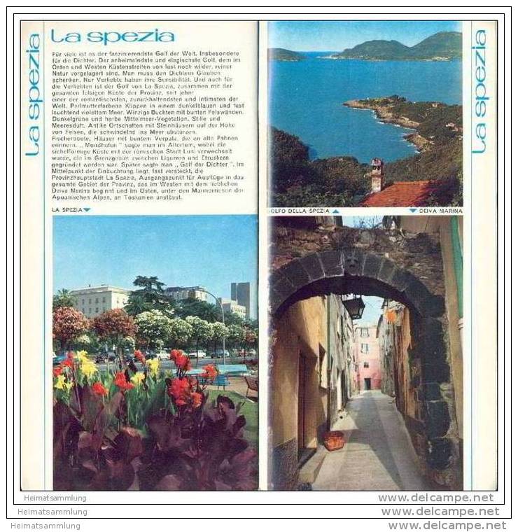 Die Ligurische Küste 60er Jahre - 52 Seiten Mit über 60 Abbildungen - Italien