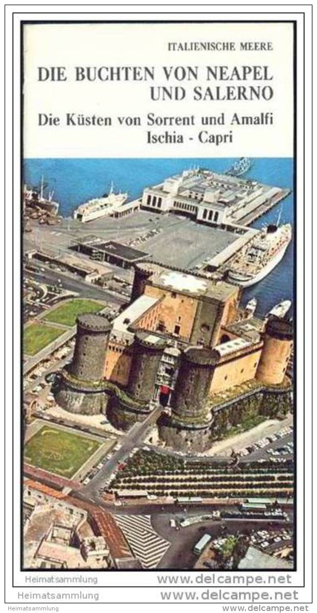Die Buchten Von Neapel Und Salerno 1971 - 52 Seiten Mit über 50 Abbildungen - Italië