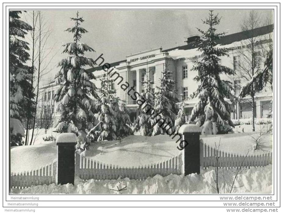 Breitenbrunn-Antonshöhe Im Erzgebirge - Sanatorium Für Natürliche Heilweise - Foto-AK Grossformat - Breitenbrunn