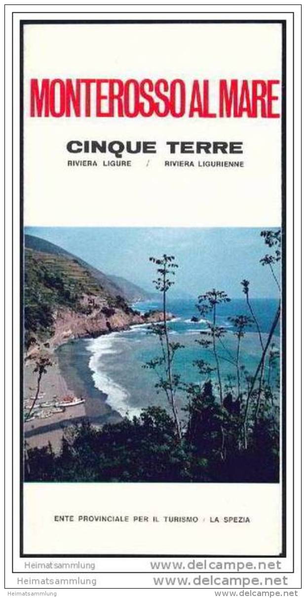 Monterosso Al Mare - Faltblatt Mit 10 Abbildungen - Italie