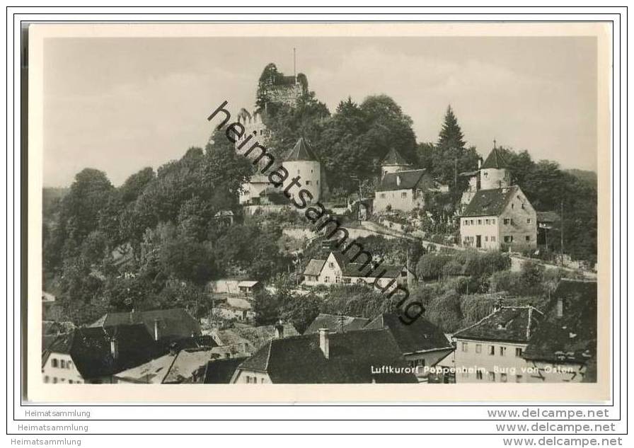 Pappenheim - Burg Von Osten - Foto-AK - Pappenheim