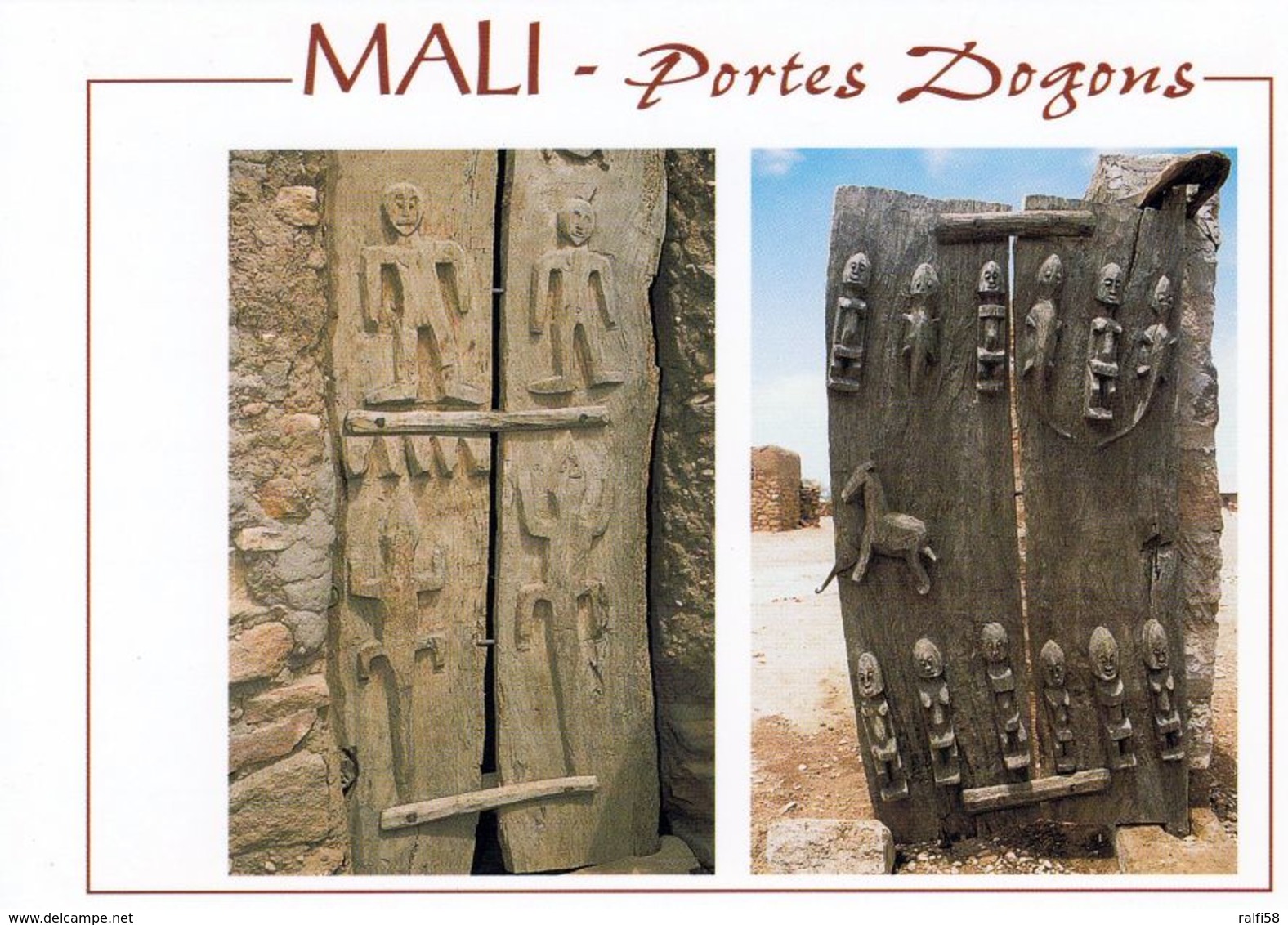 1 AK Mali * Türen Vom Volk Der Dogon - Portes Dogons * - Mali