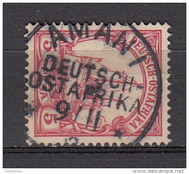 DUITSE KOLONIEN - OOST-AFRIKA  1901  Michel  13   AMANI  , See  Scan ,used/VF   [DK  365  ] - Afrique Orientale