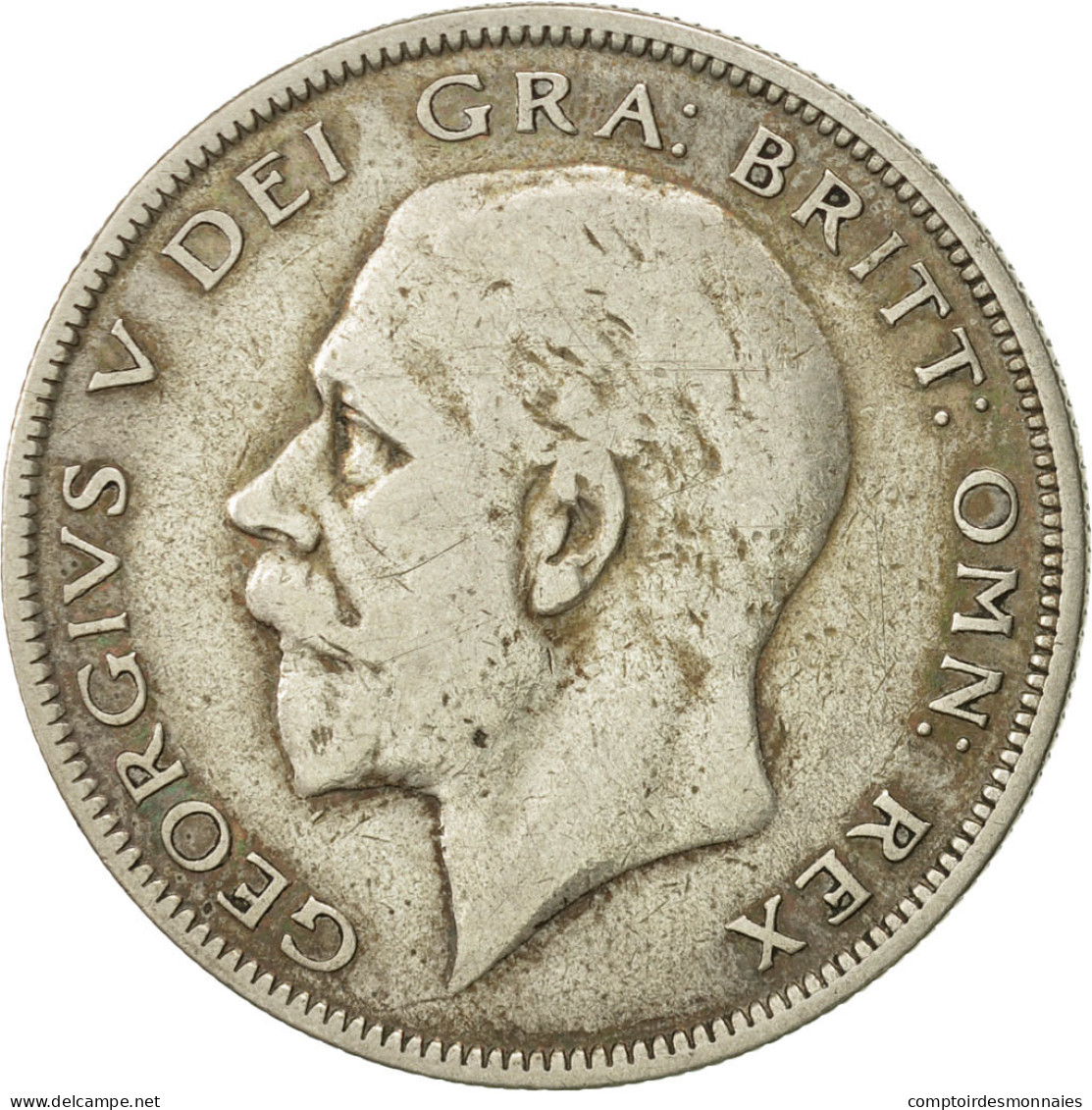 Monnaie, Grande-Bretagne, George V, 1/2 Crown, 1928, TB, Argent, KM:835 - K. 1/2 Crown