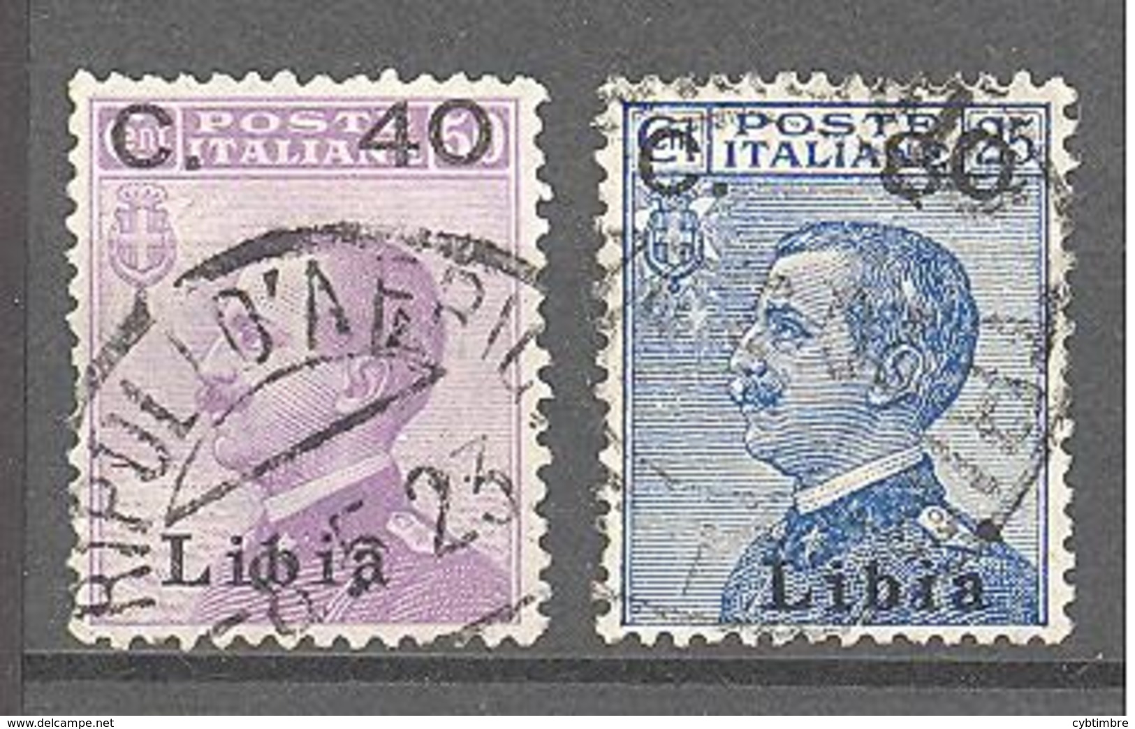 Libye: Yvert N° 38/39°; Cote 8.00€ - Libya