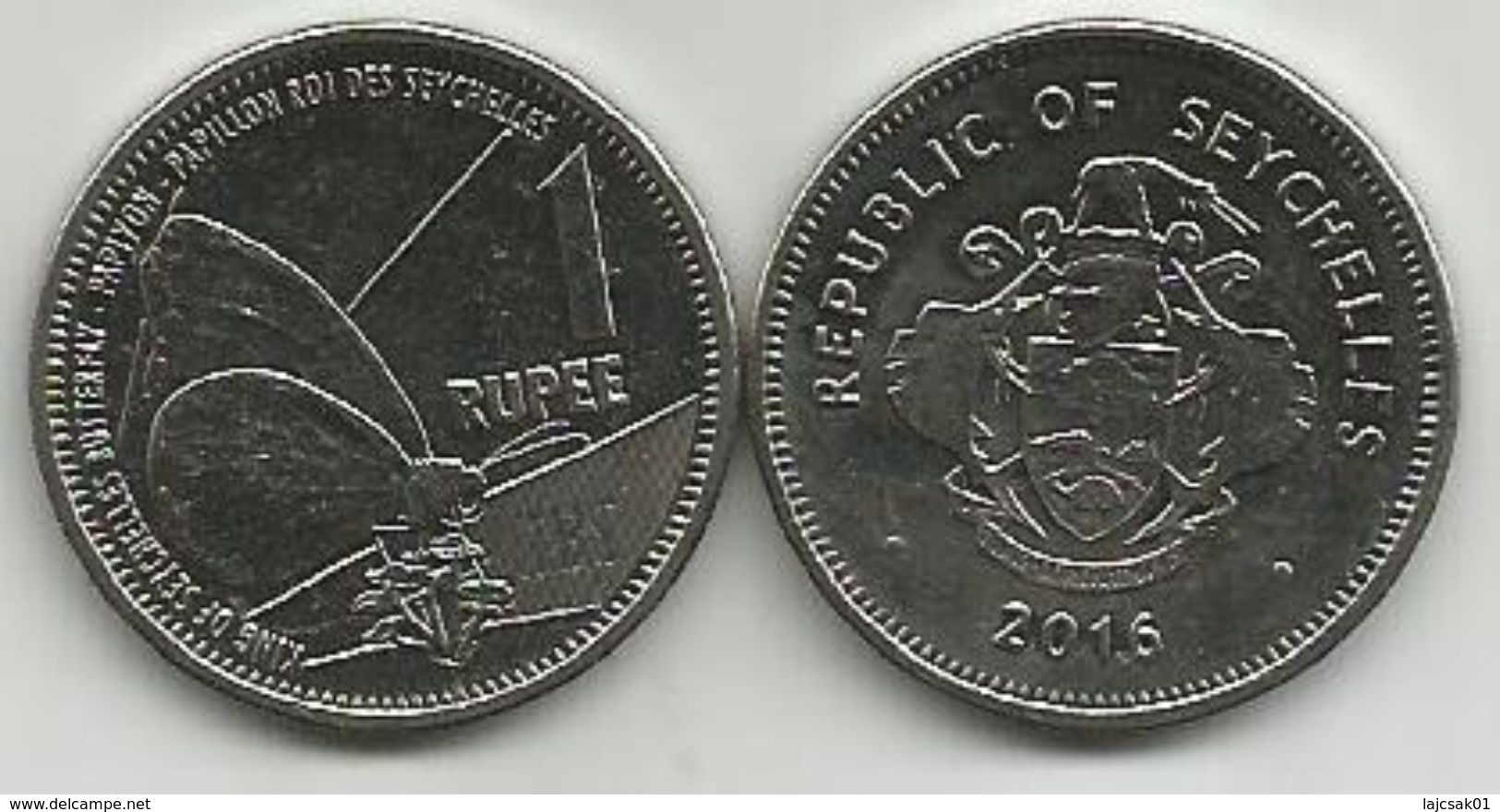 Seychelles 1 Rupee 2016. - Seychelles