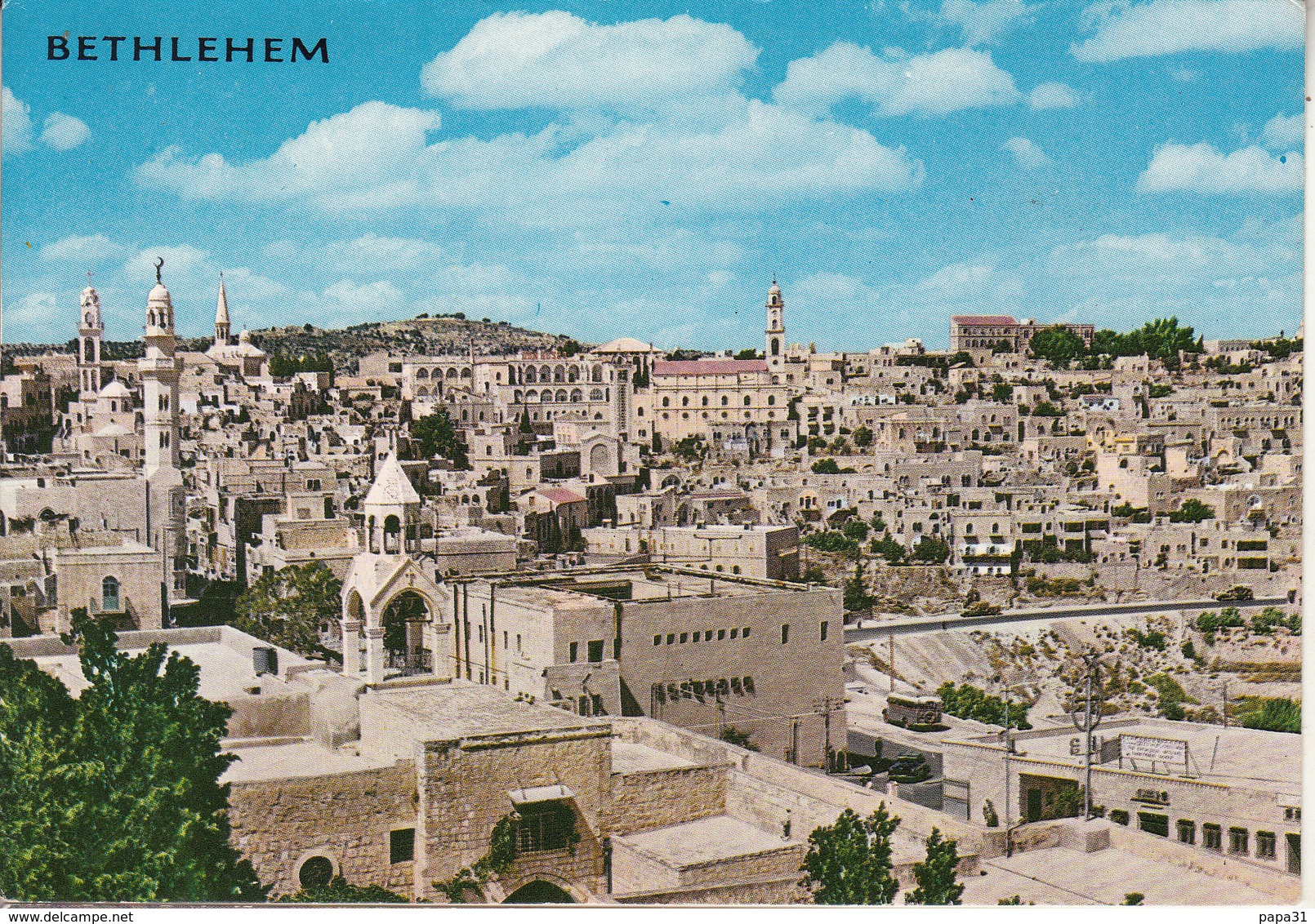 BETHLÉEM  Vue Partielle - Palestine