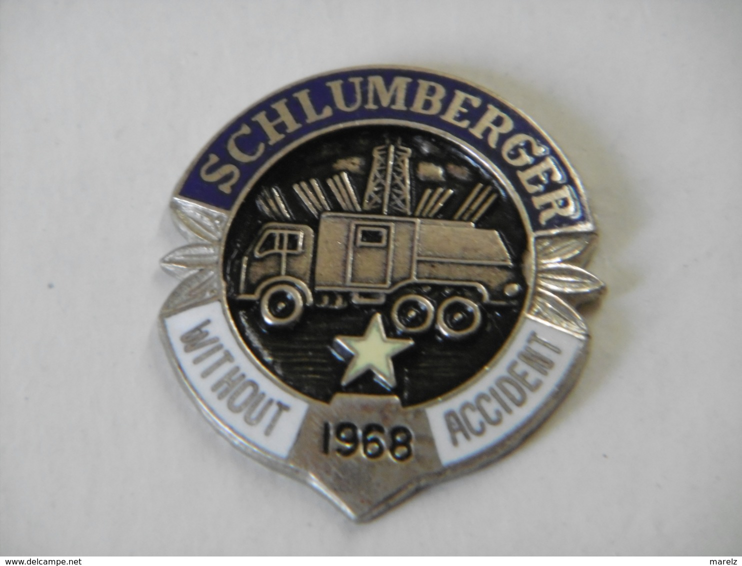 Pin's - SCHLUMBERGER Without Accident - Carburants