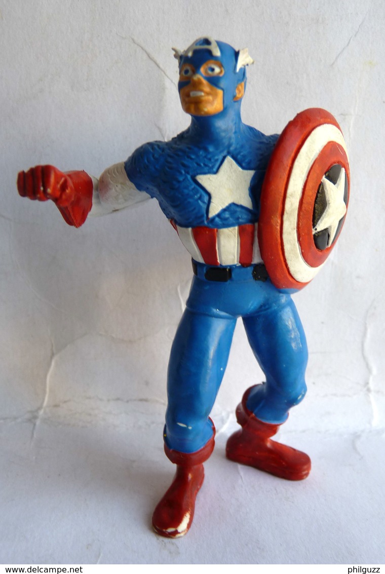 FIGURINE  - MARVEL - Captain America - COMICS SPAIN 1987 (1) - Figurine