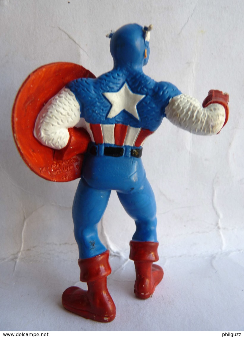 FIGURINE  - MARVEL - Captain America - COMICS SPAIN 1987 (1) - Figurines