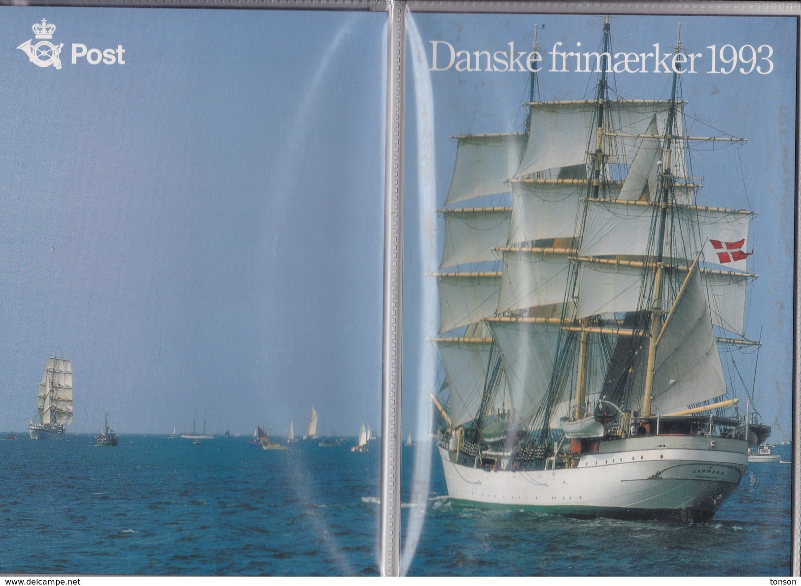 Denmark, 1993 Yearset, Mint In Folder, 2 Scans. - Full Years