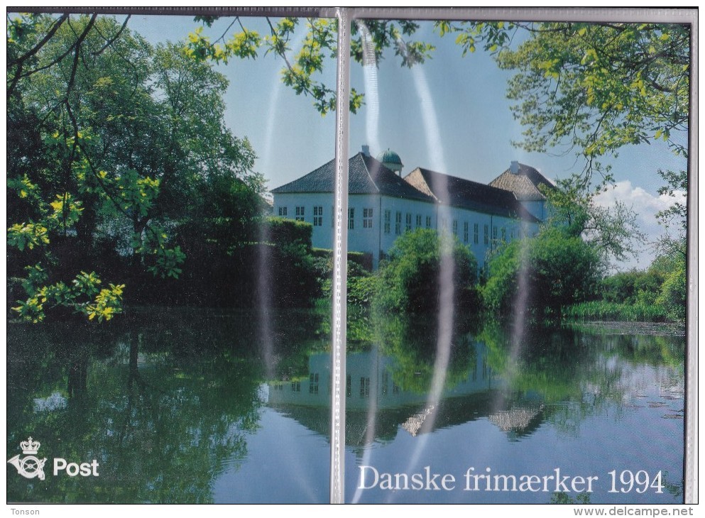 Denmark, 1994 Yearset, Mint In Folder, 2 Scans. - Full Years