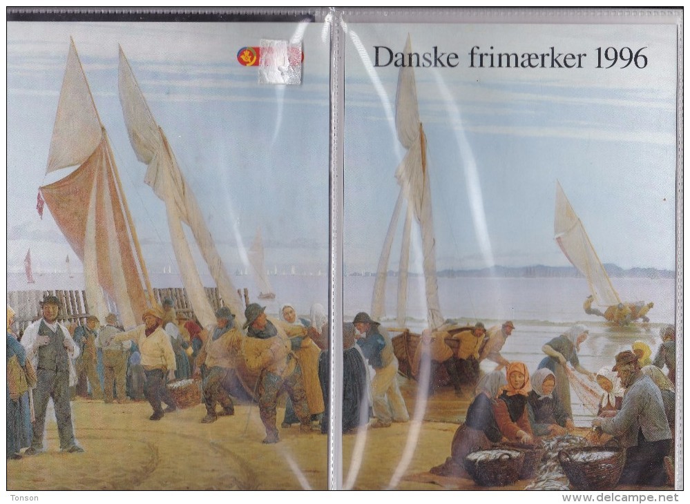Denmark, 1996 Yearset, Mint In Folder, 2 Scans. - Années Complètes