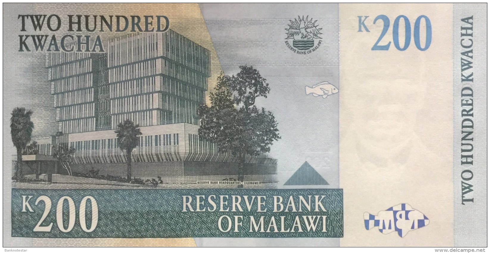 Malawi 200 Kwacha, P-41 (1.7.1997) - UNC - Malawi