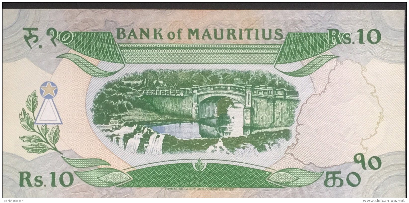 Mauritius 10 Rupees, P-35b (1985) - UNC - Mauritius