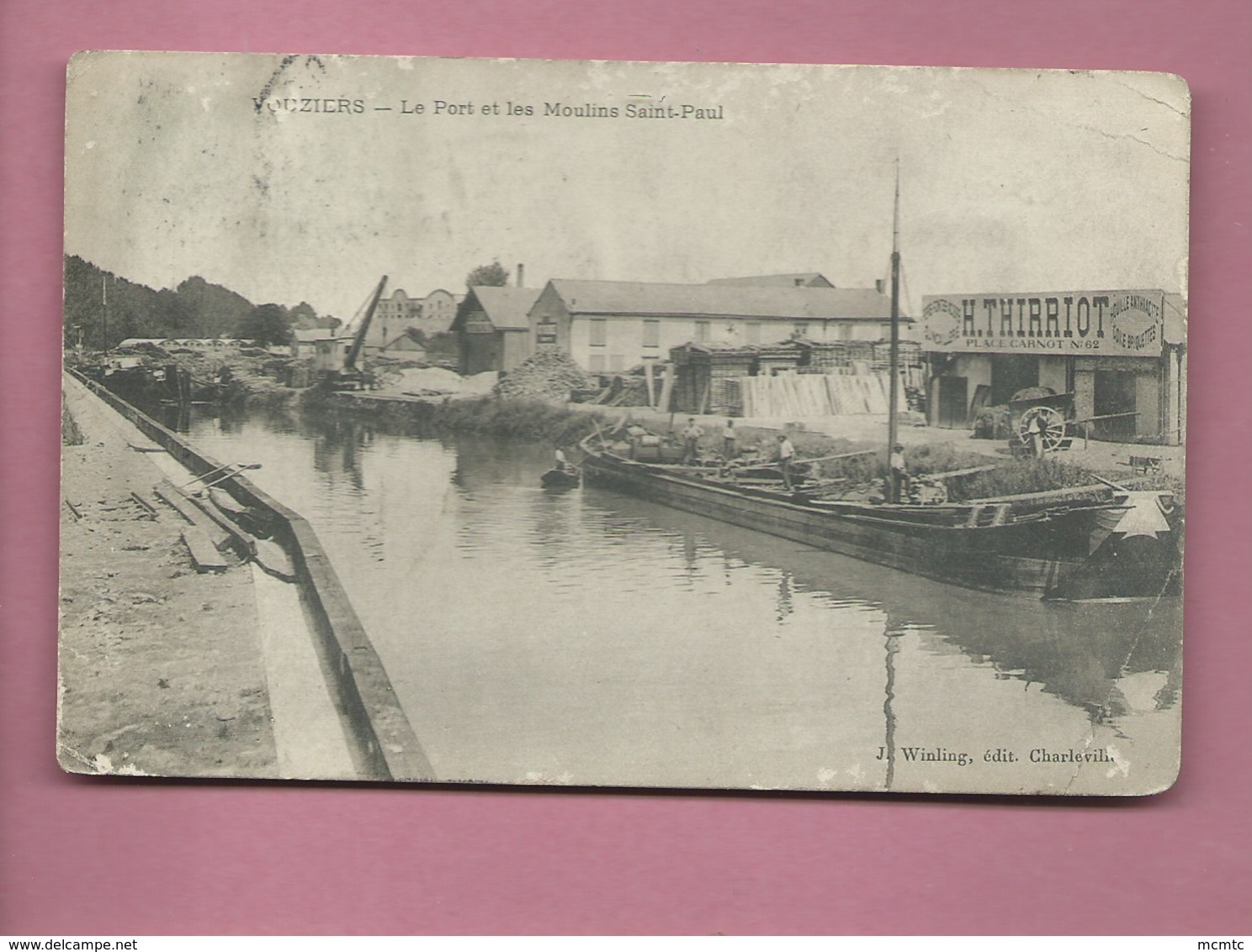 CPA Très Très Abîmée - Vouziers - Le Port Et Les Moulins Saint Paul - Vouziers