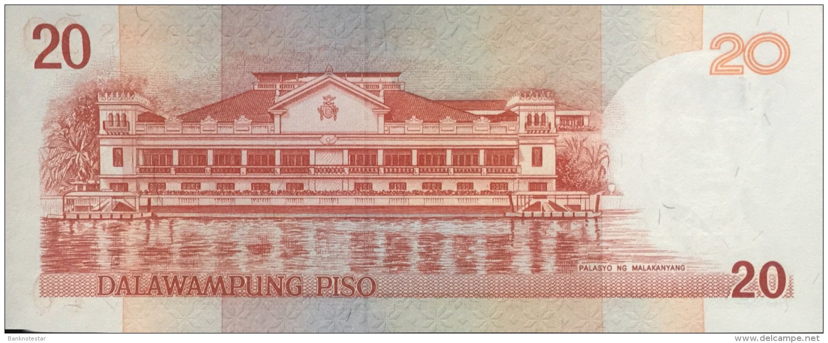 Philippines 20 Piso, P-182h (2003) - UNC - Philippinen