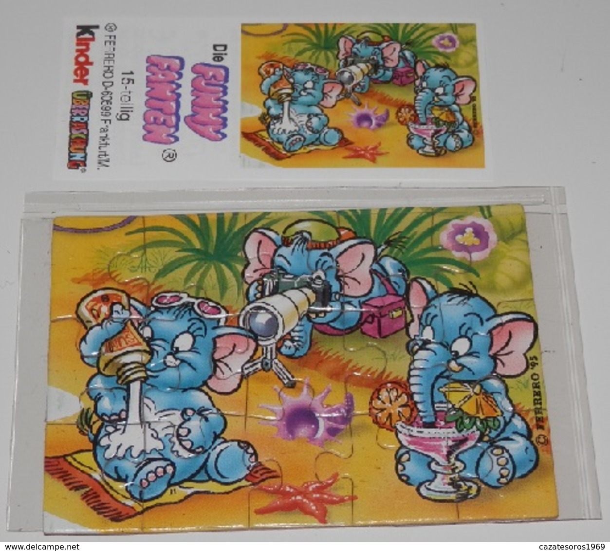 PUZZLE  KINDER SUPRISE - Puzzles