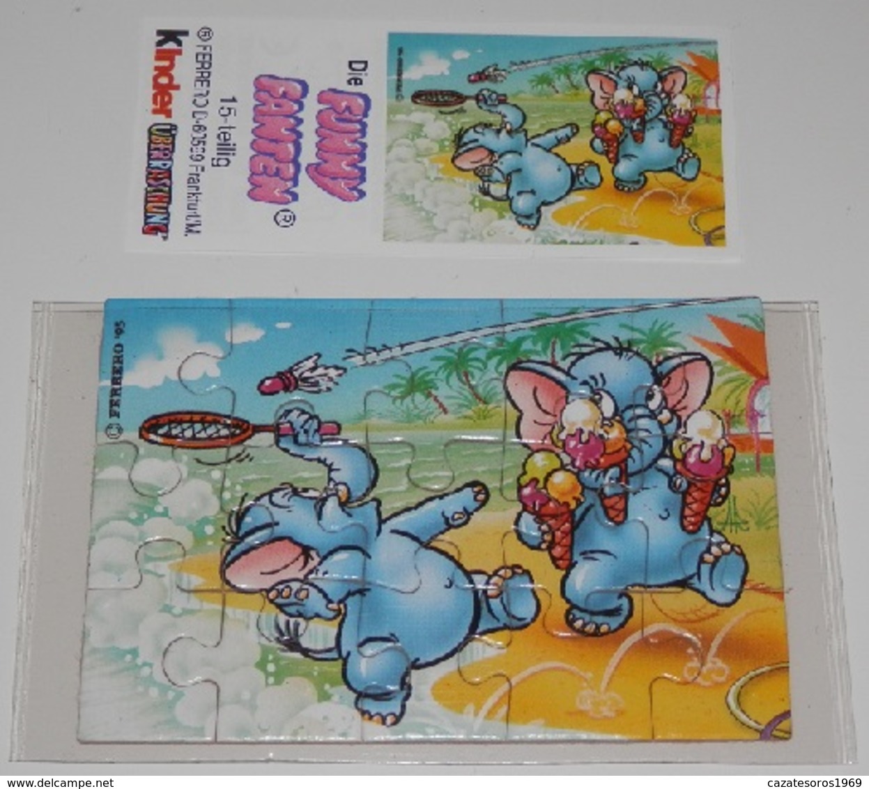 PUZZLE  KINDER SUPRISE - Puzzles