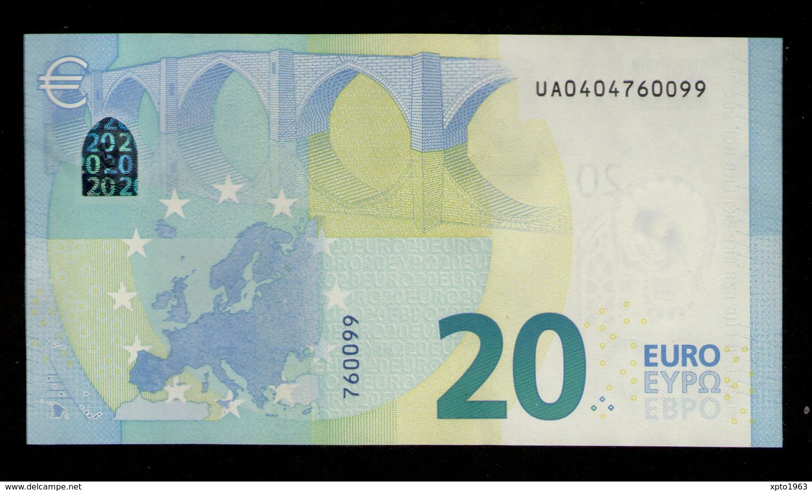 20 EURO FRANCE U016 A1 - U016A1 - UA0404760099 - NEUF - UNC - 20 Euro