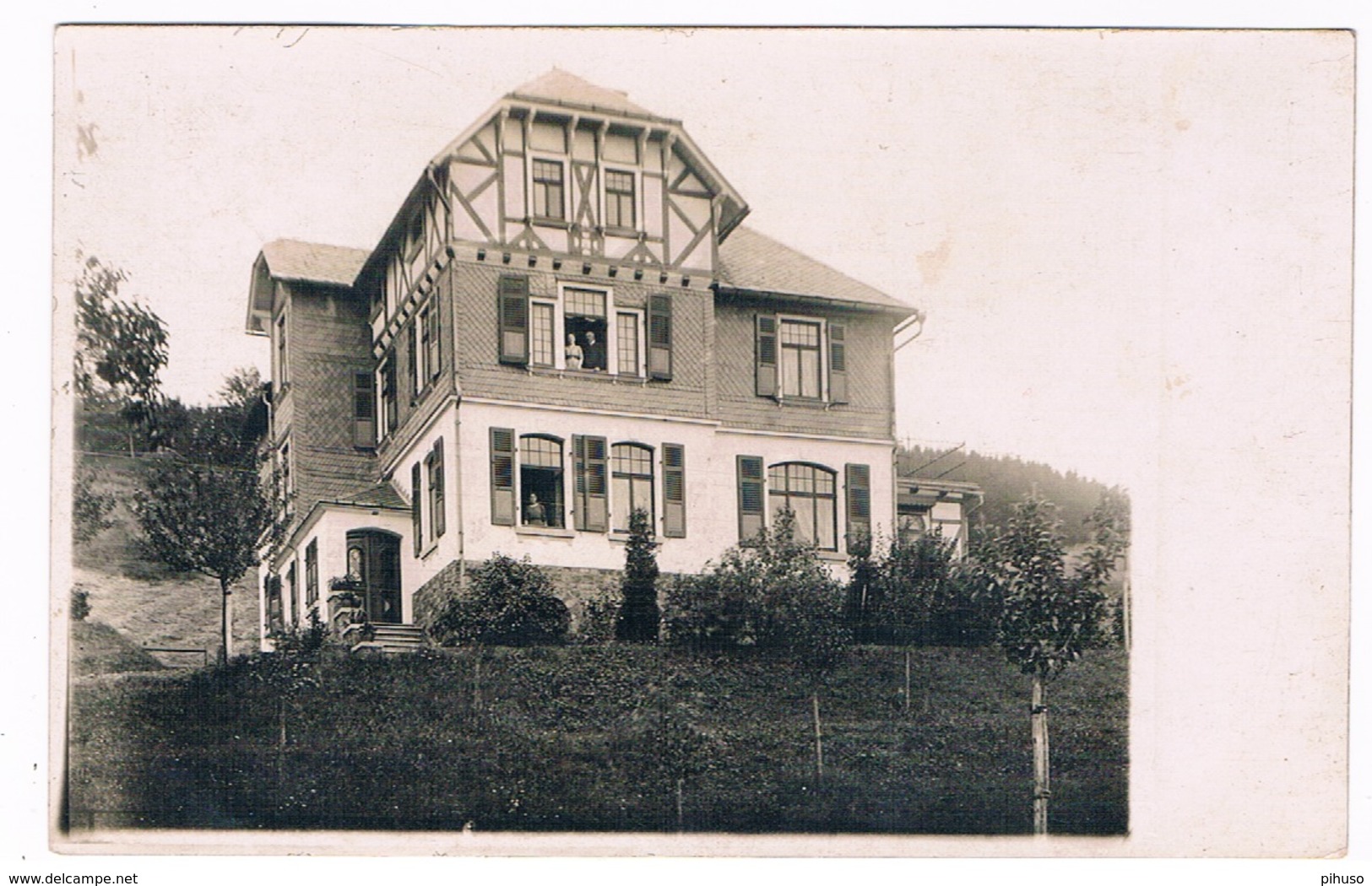 .D-8572  SCHWARZEN : RPPC Of A House In Schwarzen - Rhein-Hunsrueck-Kreis