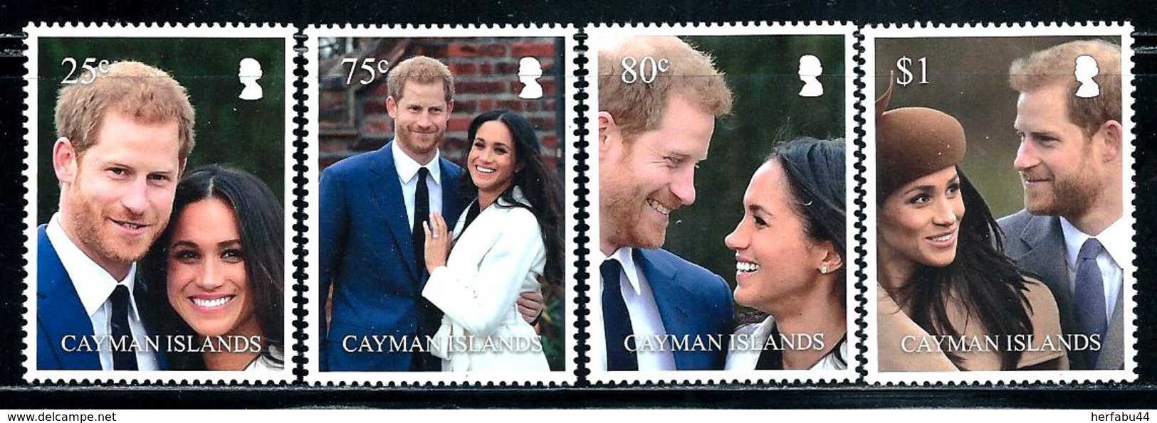 Cayman Islands    "The Royal Wedding Of The Duke & Duchess 0f Sussex"    Set    (new Issue July-18-2018   MNH - Cayman Islands