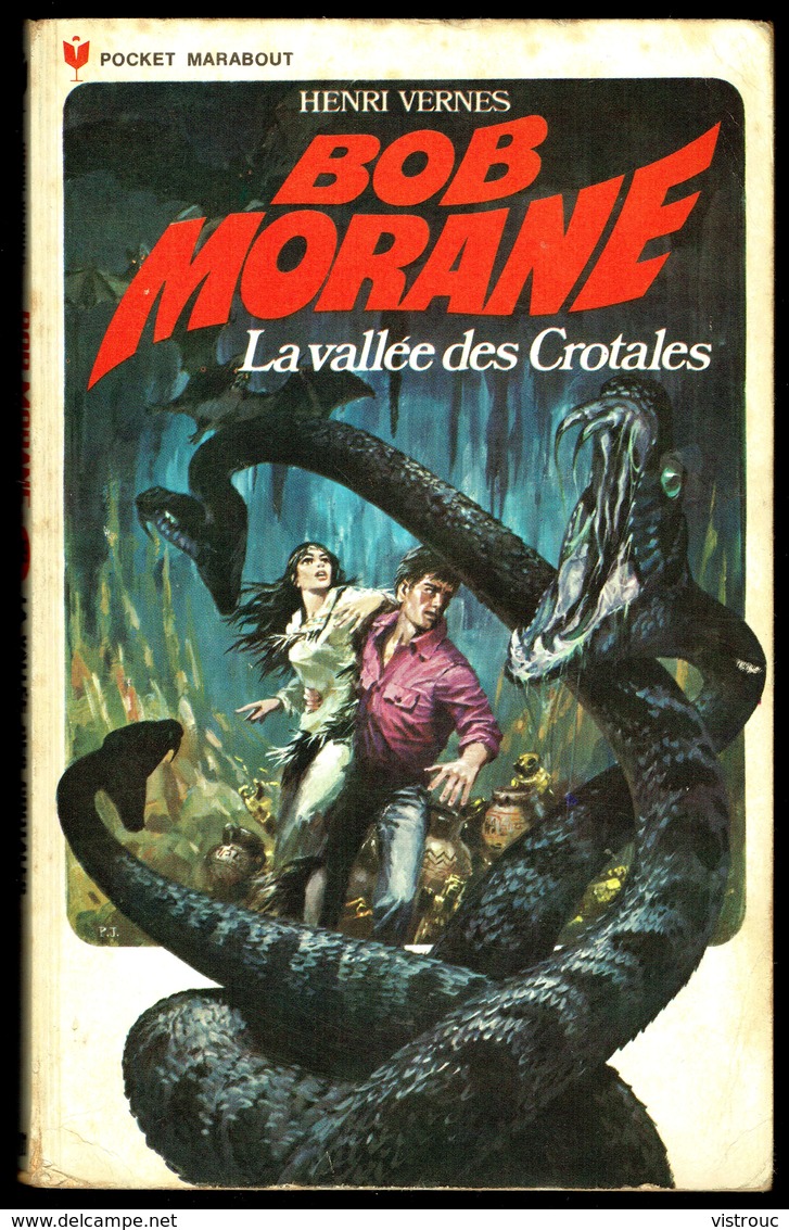 " BOB MORANE: La Vallée Des Crotales ", Par Henri VERNES -  E.O. PM N° 101. - Marabout Junior