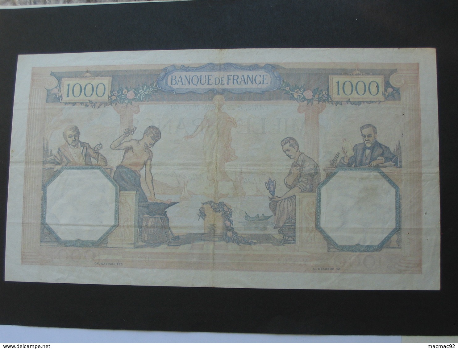 1000 Francs - Cérès Et Mercure  1939 **** EN ACHAT IMMEDIAT **** - 1 000 F 1927-1940 ''Cérès E Mercure''