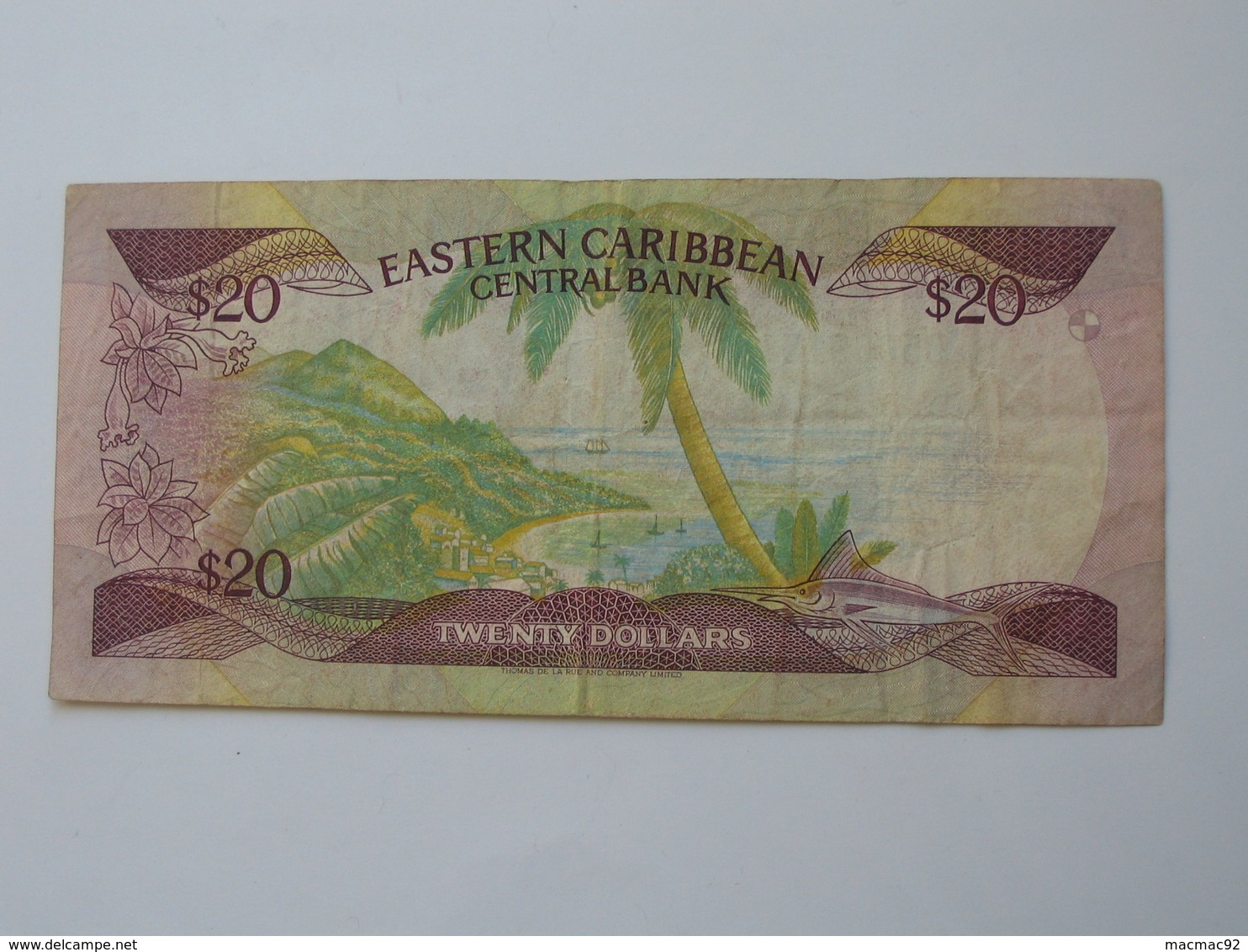 20 Twenty Dollars 1987-1988 Eastern Caribbean Central Bank **** EN ACHAT IMMEDIAT **** - Caraïbes Orientales