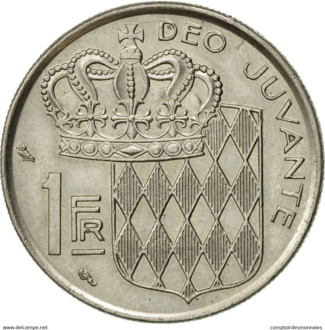 Monnaie, Monaco, Rainier III, Franc, 1960, TTB, Nickel, KM:140 - 1960-2001 Nouveaux Francs