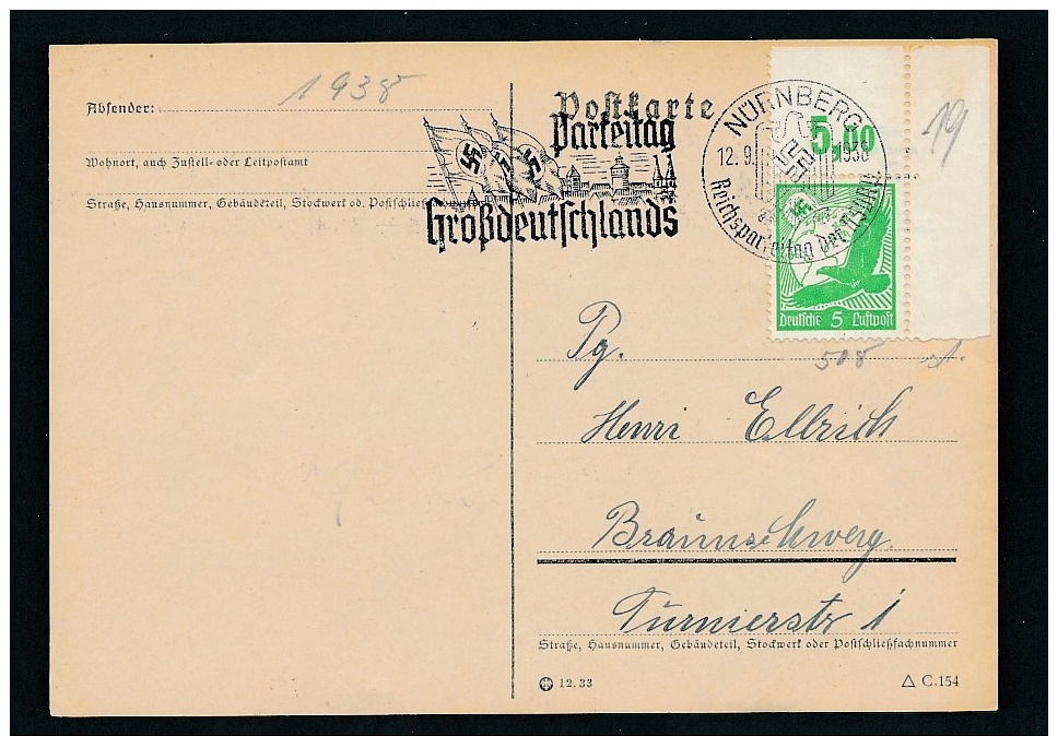 D.-Reich Stempel Beleg......   ( Oo2363  )  Siehe Scan Vergrößert - Briefe U. Dokumente