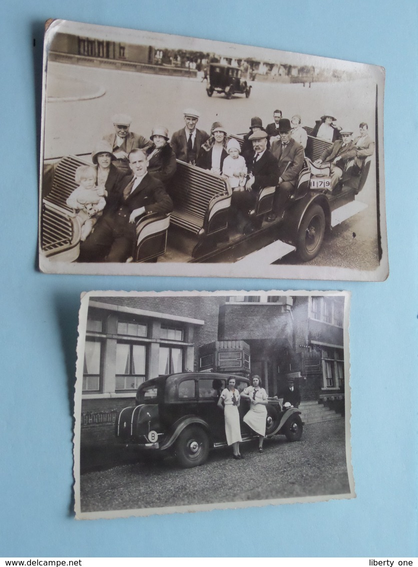 Vieux VOITURE / OLD Cars / Classic CARS ( Zie Foto's Voor Details ) 2 Foto's ! - Automobiles