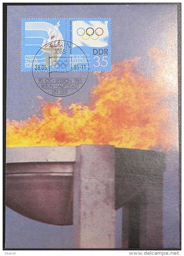 DDR 1985 Mi-Nr. 2949 MK/MC - Maximumkarten (MC)