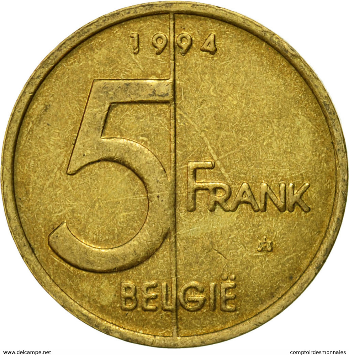 Monnaie, Belgique, Albert II, 5 Francs, 5 Frank, 1994, Bruxelles, TTB - 5 Francs