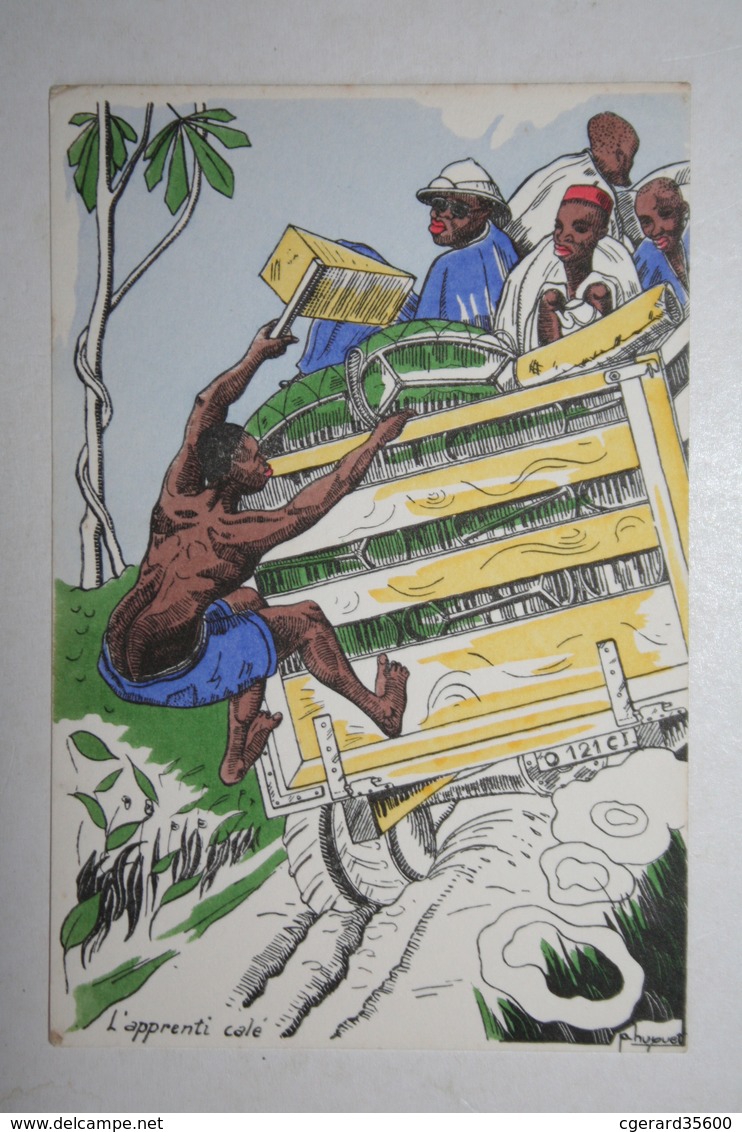 Afrique - Illustration P. Huguet - L'Apprenti Calé - Non Classés