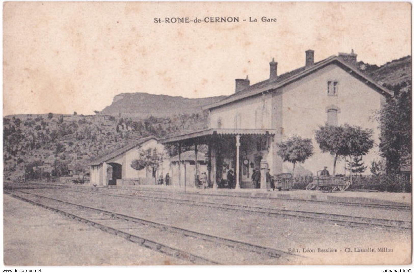 12. ST-ROME-DE-CERNON. La Gare - Other & Unclassified