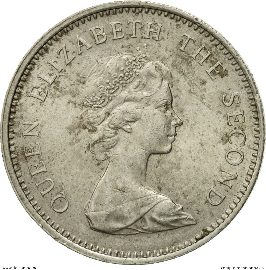 Monnaie, Jersey, Elizabeth II, 5 New Pence, 1968, TTB, Copper-nickel, KM:32 - Jersey