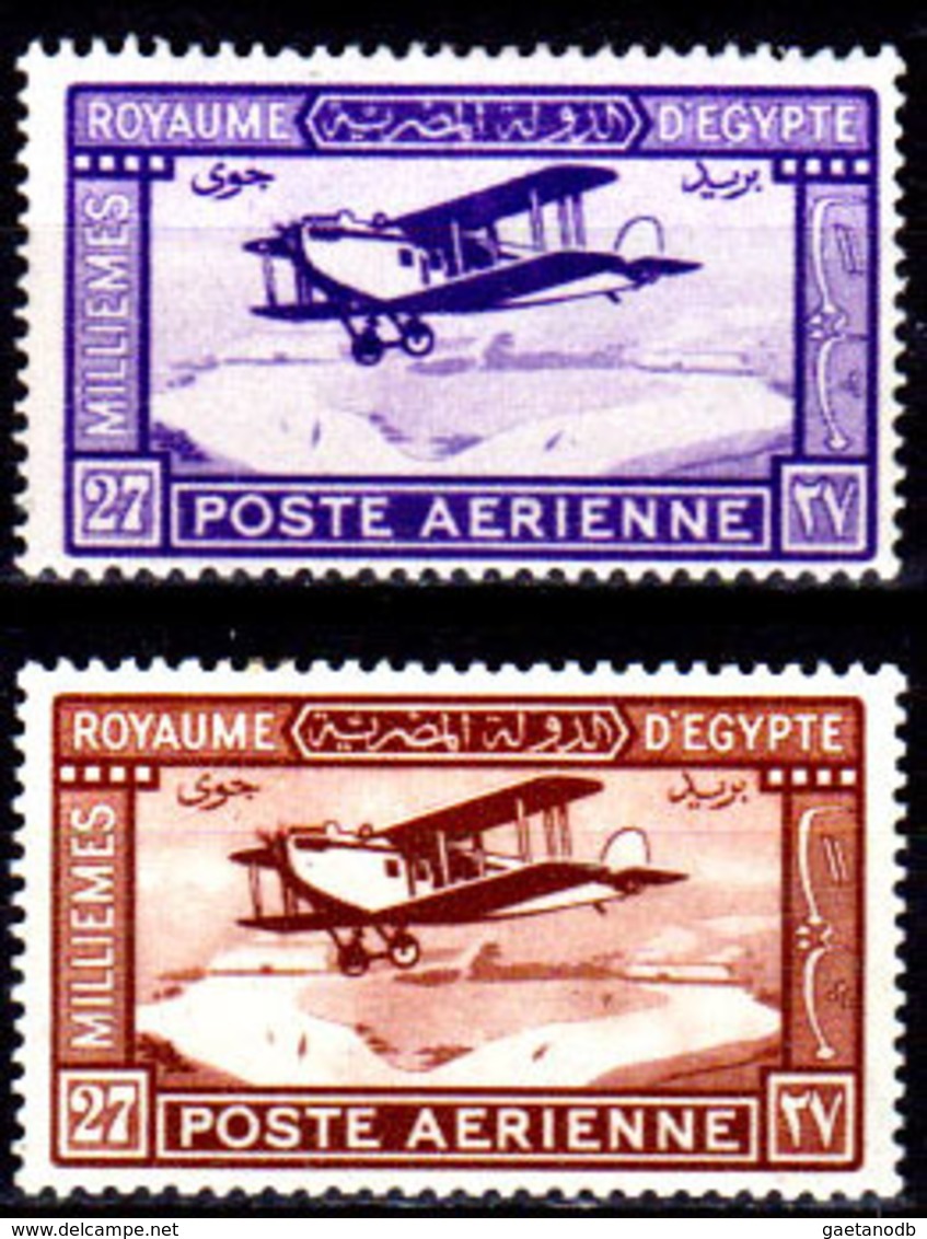 Egitto-045 - Emissione DI POSTA AEREA 1926-29 (+) LH - Senza Difetti Occulti. - Posta Aerea